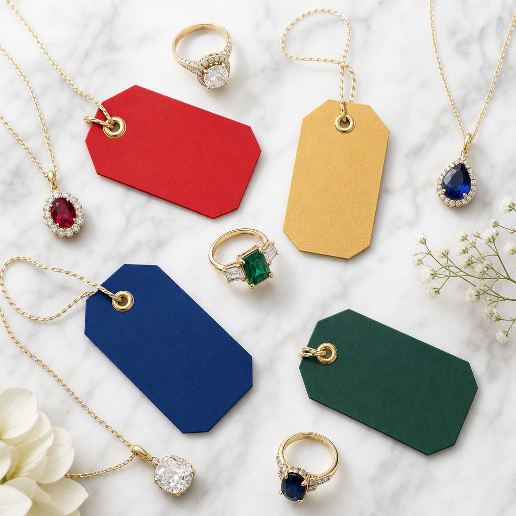 Color Jewelry Tags: How to Choose the Perfect Tag for Your Jewelry Brand