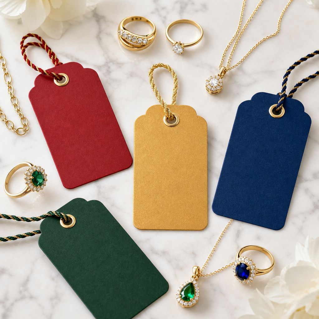 Color Jewelry Tags: How to Choose the Perfect Tag for Your Jewelry Brand